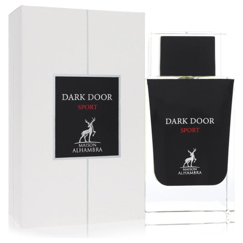 Maison Alhambra Dark Door Sport by Maison AlhambraEau De Parfum Spray (Unisex) 3.4 oz 3.4 oz / 100 ml / Alcohol, Amber, Woody, Aldehyde,