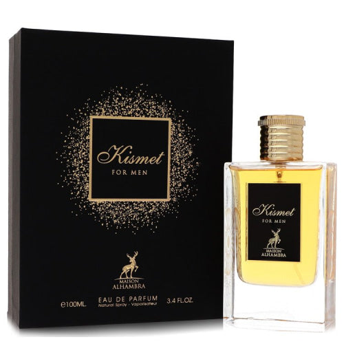 Maison Alhambra Kismet by Maison AlhambraEau De Parfum Spray 3.4 oz 3.4 oz / 100 ml / Alcohol, Amber, Woody, Aldehyde, Oils Men