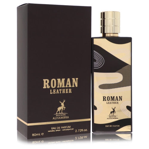 Maison Alhambra Roman Leather by Maison AlhambraEau De Parfum Spray (Unisex) 2.7 oz 2.7 oz / 80 ml / Alcohol, Amber, Woody, Aldehyde, Oils