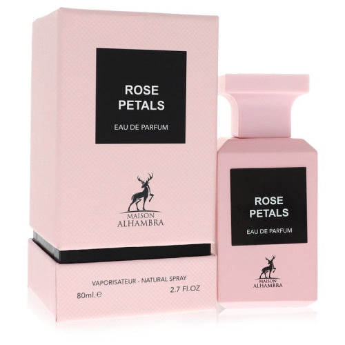 Maison Alhambra Rose Petals by Maison AlhambraEau De Parfum Spray 2.7 oz 2.7 oz / 80 ml / Alcohol, Amber, Woody, Aldehyde, Oils Women