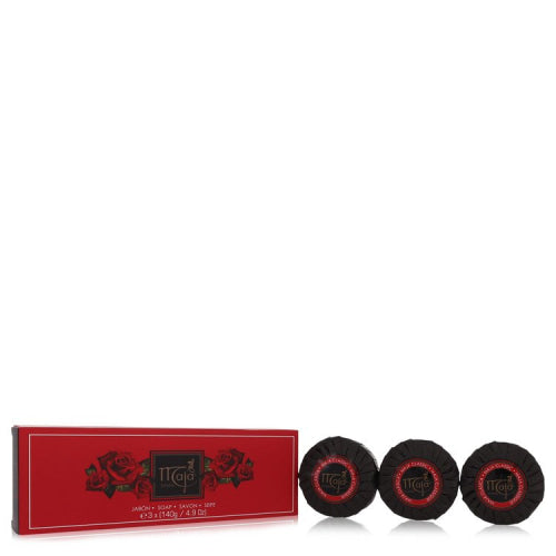 Maja by Myrurgia3 Soap Cakes 4.9 oz 4.9 oz / 145 ml / Alcohol, Amber, Woody, Aldehyde, Oils Women