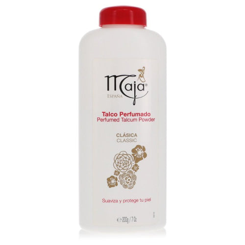 Maja by MyrurgiaTalcum Powder 7 oz 7 oz / 207 ml / Alcohol, Amber, Woody, Aldehyde, Oils Women