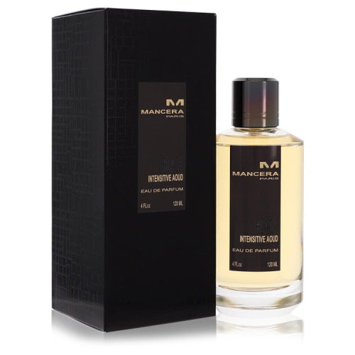 Mancera Intensitive Aoud Black by ManceraEau De Parfum Spray (Unisex) 4 oz 4 oz / 120 ml / Alcohol, Amber, Woody, Aldehyde, Oils Unisex