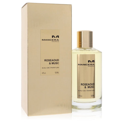 Mancera Roseaoud & Musc by ManceraEau De Parfum Spray 4 oz 4 oz / 120 ml / Alcohol, Amber, Woody, Aldehyde, Oils Women