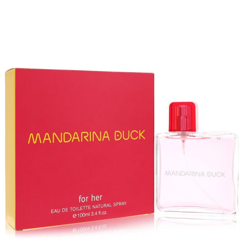 Mandarina Duck by Mandarina DuckEau De Toilette Spray 3.4 oz 3.4 oz / 100 ml / Alcohol, Amber, Woody, Aldehyde, Oils Women