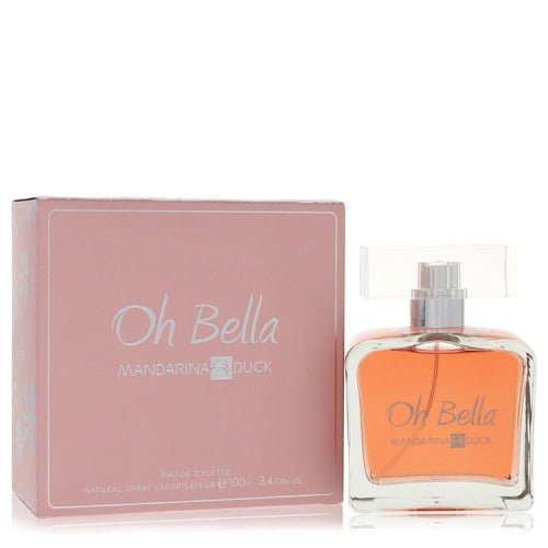 Mandarina Duck Oh Bella by Mandarina DuckEau De Toilette Spray 3.4 oz 3.4 oz / 100 ml / Alcohol, Amber, Woody, Aldehyde, Oils Women