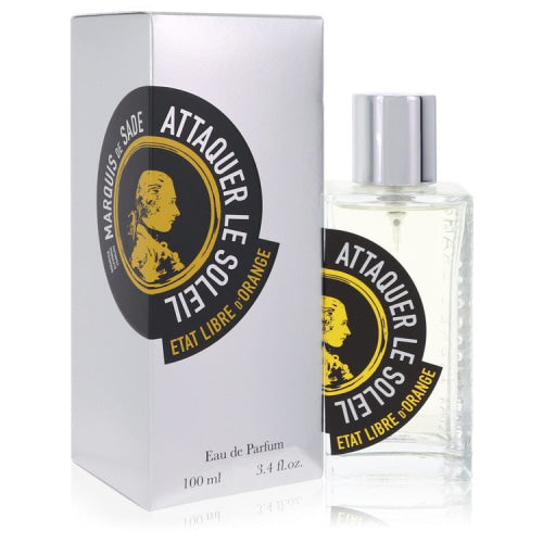 Marquis De Sade Attaquer Le Soleil by Etat Libre d’OrangeEau De Parfum Spray (Unisex) 3.38 oz 3.38 oz / 100 ml / Alcohol, Amber, Woody,