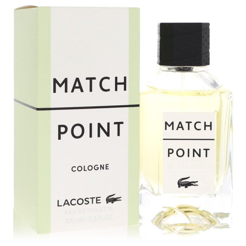 Match Point Cologne by LacosteEau De Toilette Spray 3.4 oz 3.4 oz / 100 ml / Alcohol, Amber, Woody, Aldehyde, Oils Men