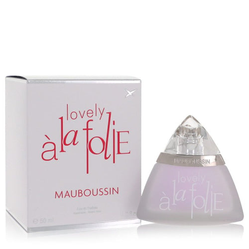 Mauboussin Lovely A La Folie by MauboussinEau De Parfum Spray 1.7 oz 1.7 oz / 50 ml / Alcohol, Amber, Woody, Aldehyde, Oils Women