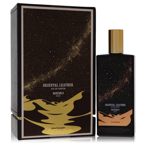 Memo Oriental Leather by MemoEau De Parfum Spray (Unisex) 2.5 oz 2.5 oz / 75 ml / Alcohol, Amber, Woody, Aldehyde, Oils Unisex