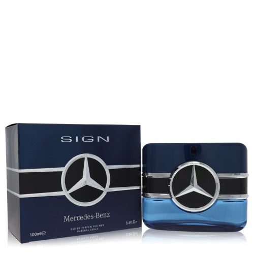 Mercedes Benz Sign by Mercedes BenzEau De Parfum Spray 3.4 oz 3.4 oz / 100 ml / Alcohol, Amber, Woody, Aldehyde, Oils Men