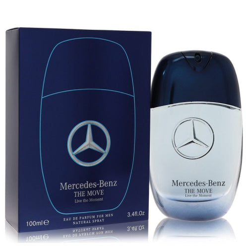 Mercedes Benz The Move Live The Moment by Mercedes BenzEau De Parfum Spray 3.4 oz 3.4 oz / 100 ml / Alcohol, Amber, Woody, Aldehyde, Oils