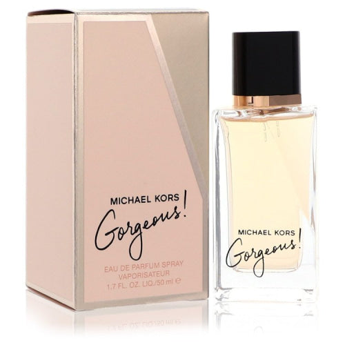 Michael Kors Gorgeous by Michael KorsEau De Parfum Spray 1.7 oz 1.7 oz / 50 ml / Alcohol, Amber, Woody, Aldehyde, Oils Women