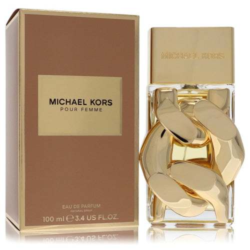 Michael Kors Pour Femme by Michael KorsEau De Parfum Spray 3.4 oz 3.4 oz / 100 ml / Alcohol, Amber, Woody, Aldehyde, Oils Women