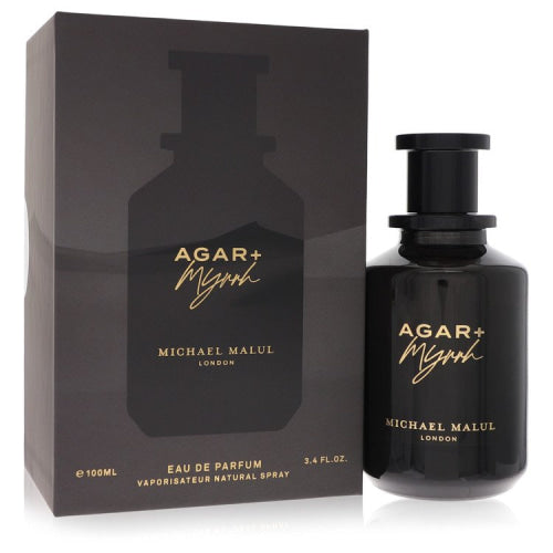 Michael Malul Agar + Myrrh by Michael MalulEau De Parfum Spray (Unisex) 3.4 oz 3.4 oz / 100 ml / Alcohol, Amber, Woody, Aldehyde, Oils