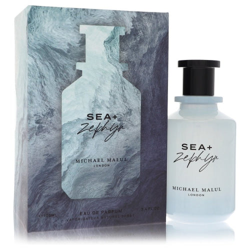 Michael Malul Sea + Zephyr by Michael MalulEau De Parfum Spray 3.4 oz 3.4 oz / 100 ml / Alcohol, Amber, Woody, Aldehyde, Oils Men