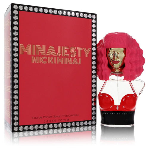 Minajesty by Nicki MinajEau De Parfum Spray 3.4 oz 3.4 oz / 100 ml / Alcohol, Amber, Woody, Aldehyde, Oils Women