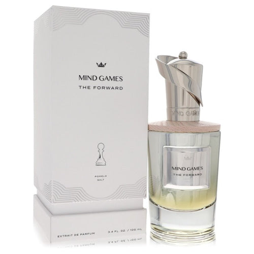 Mind Games The Forward by Mind GamesExtrait De Parfum Spray (Unisex) 3.4 oz 3.4 oz / 100 ml / Alcohol, Amber, Woody, Aldehyde, Oils Unisex