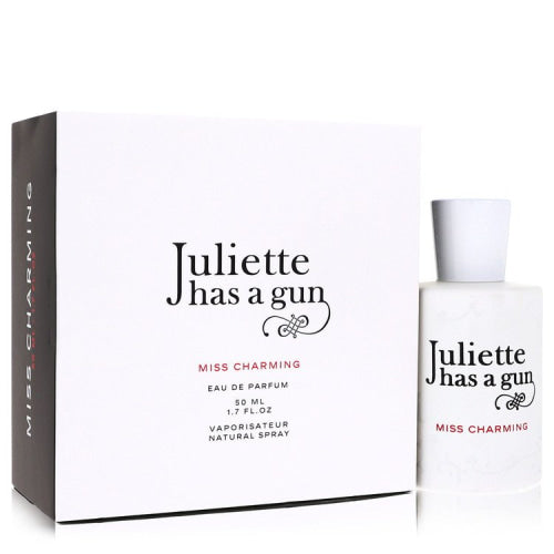 Miss Charming by Juliette Has a GunEau De Parfum Spray 1.7 oz 1.7 oz / 50 ml / Alcohol, Amber, Woody, Aldehyde, Oils Women
