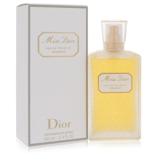 MISS DIOR Originale by Christian DiorEau De Toilette Spray 3.4 oz 3.4 oz / 100 ml / Alcohol, Amber, Woody, Aldehyde, Oils Women