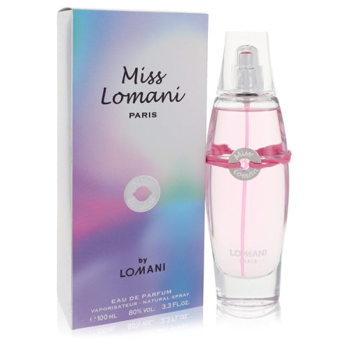 Miss Lomani by LomaniEau De Parfum Spray 3.3 oz 3.3 oz / 100 ml / Alcohol, Amber, Woody, Aldehyde, Oils Women