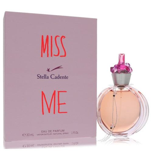 Miss Me by Stella CadenteEau De Parfum Spray 1 oz 1 oz / 30 ml / Alcohol, Amber, Woody, Aldehyde, Oils Women
