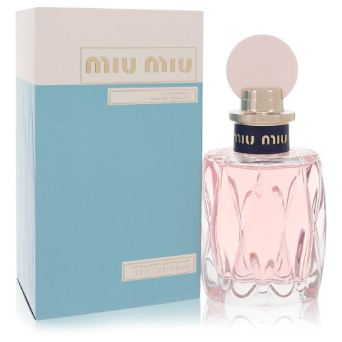 Miu Miu L’eau Rosee by Miu MiuEau De Toilette Spray 3.4 oz 3.4 oz / 100 ml / Alcohol, Amber, Woody, Aldehyde, Oils Women