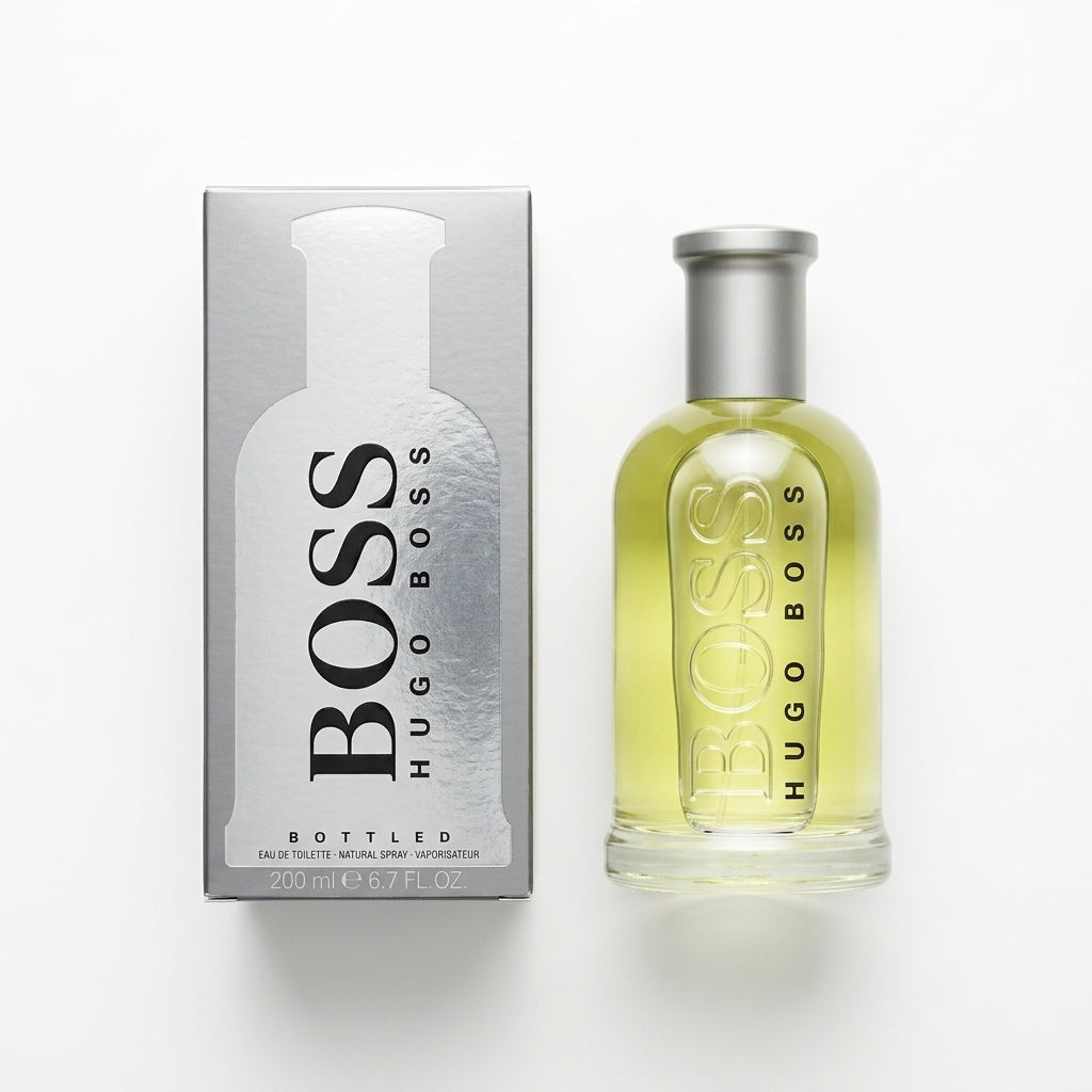 Men's Fragrance — Flat Lay - Front | Generated by Modelize