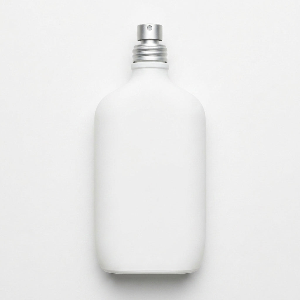 Fragrance Bottle — Flat Lay - Back | Generated by Modelize