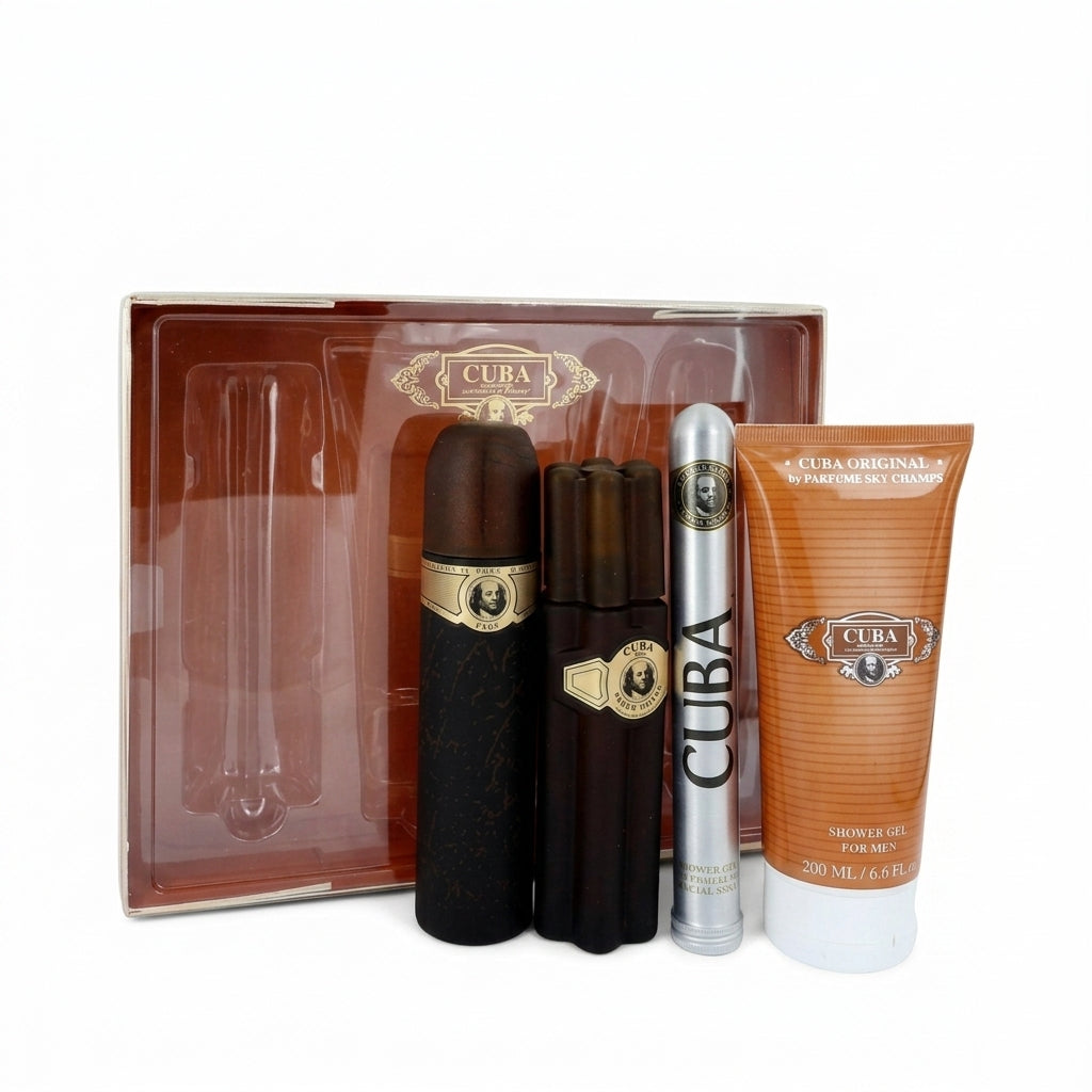 Men's fragrance gift set — Studio - Clean | Generated by Modelize