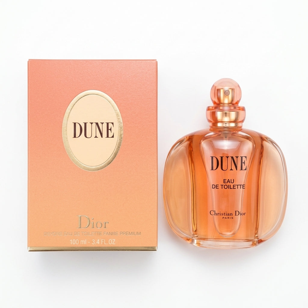 Fragrance bottle and packaging — Flat Lay - Back | Generated by Modelize