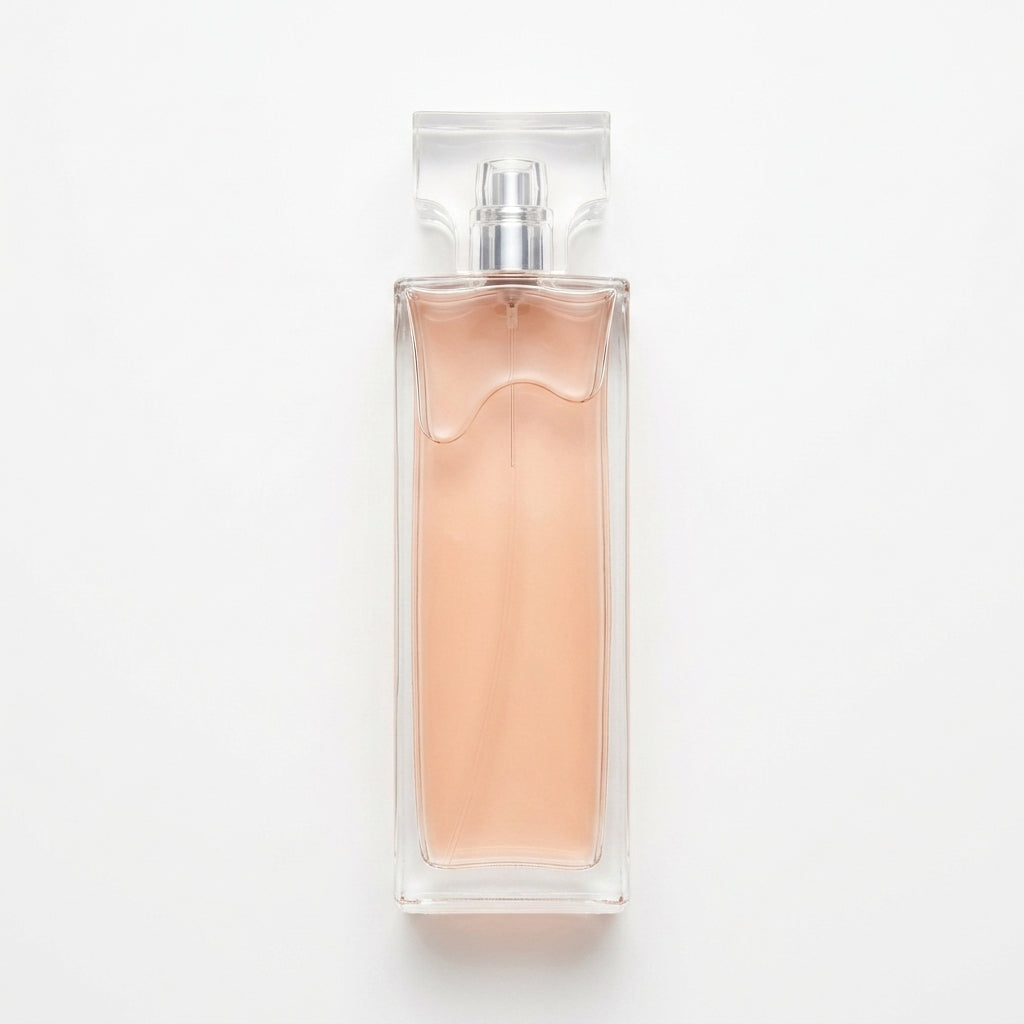 Perfume Bottle — Flat Lay - Back | Generated by Modelize