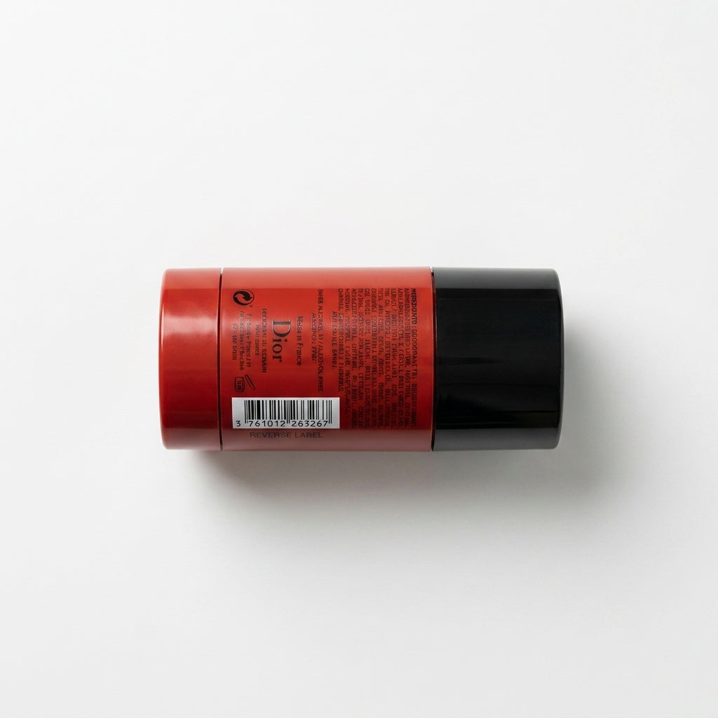 Deodorant Stick — Flat Lay - Back | Generated by Modelize