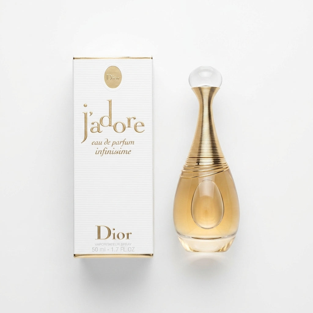 Luxury Fragrance / Perfume — Flat Lay - Back | Generated by Modelize