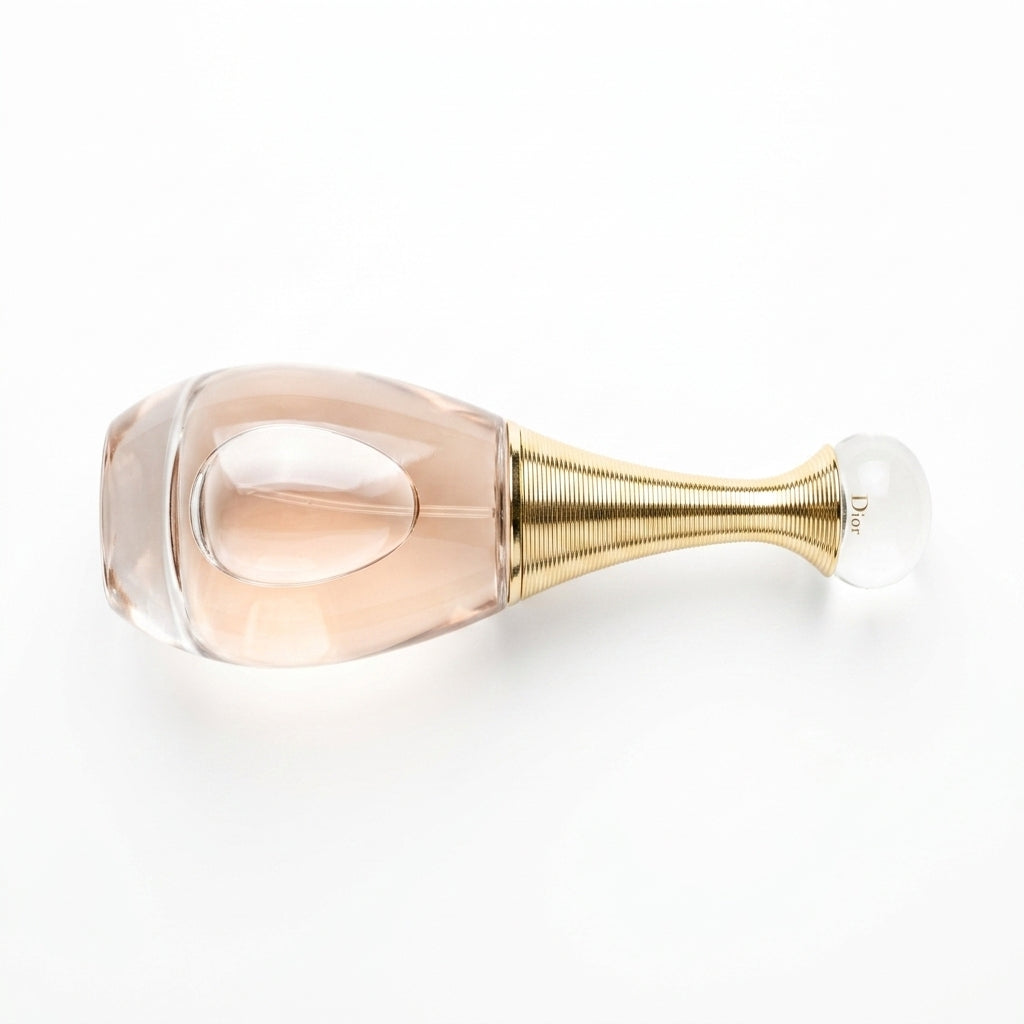 Luxury Perfume — Flat Lay - Back | Generated by Modelize