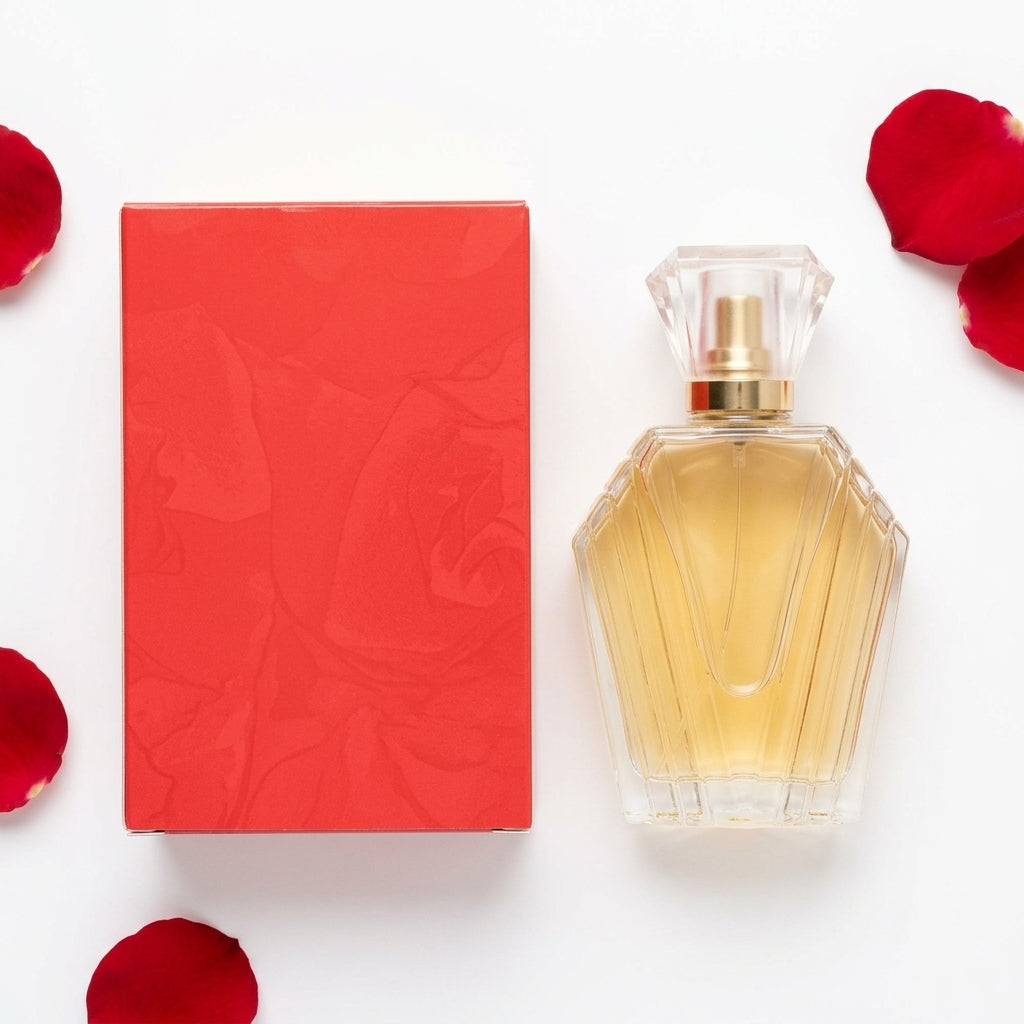 Parfum De Toilette Spray — Flat Lay - Back | Generated by Modelize