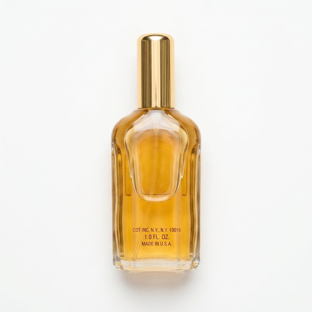 Cologne Spray — Flat Lay - Back | Generated by Modelize