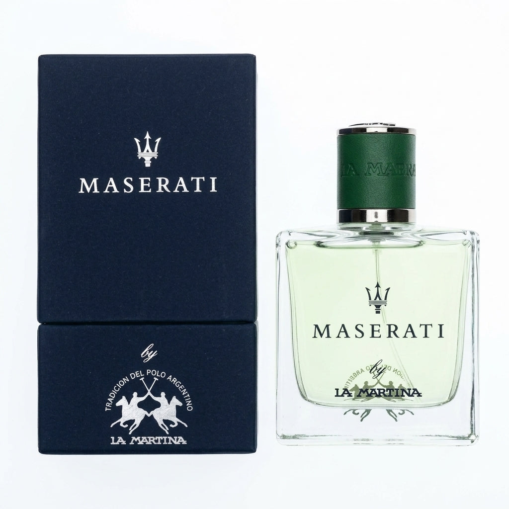 Men's Fragrance — Flat Lay - Front | Generated by Modelize