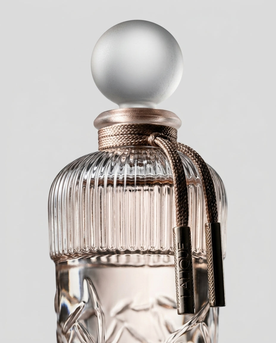 Eau De Parfum — Metallic Detail Macro | Generated by Modelize