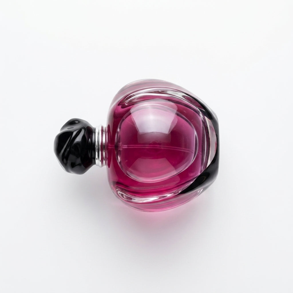 Perfume Bottle — Flat Lay - Back | Generated by Modelize