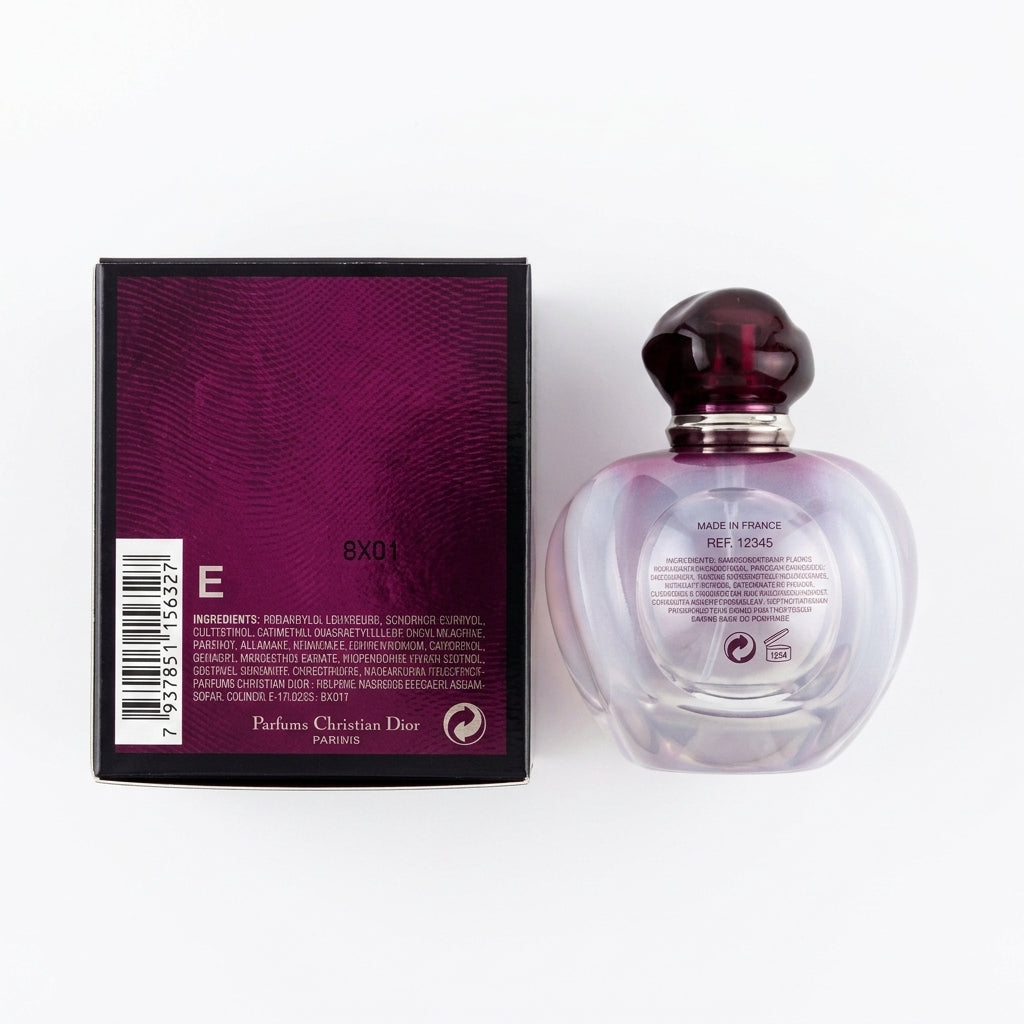 Perfume — Flat Lay - Back | Generated by Modelize