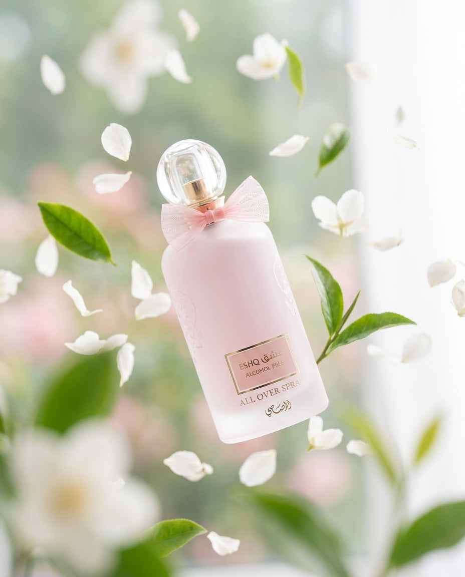 Eau De Parfum — Floral Botanical Floating | Generated by Modelize