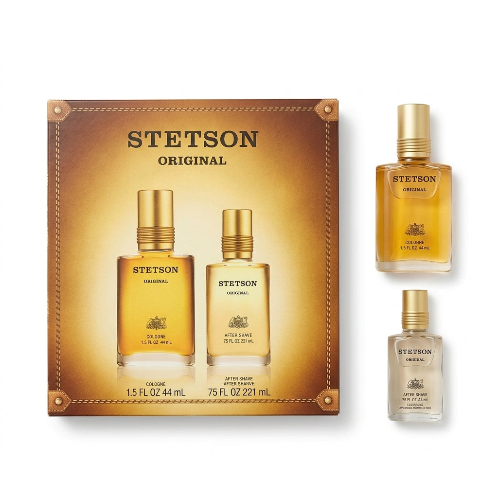Fragrance Gift Set — Flat Lay - Front | Generated by Modelize