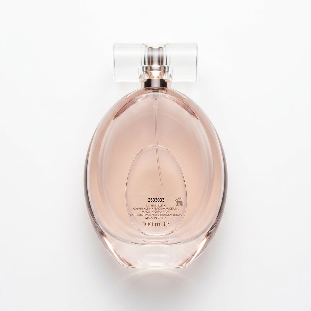 Eau De Toilette Spray — Flat Lay - Back | Generated by Modelize