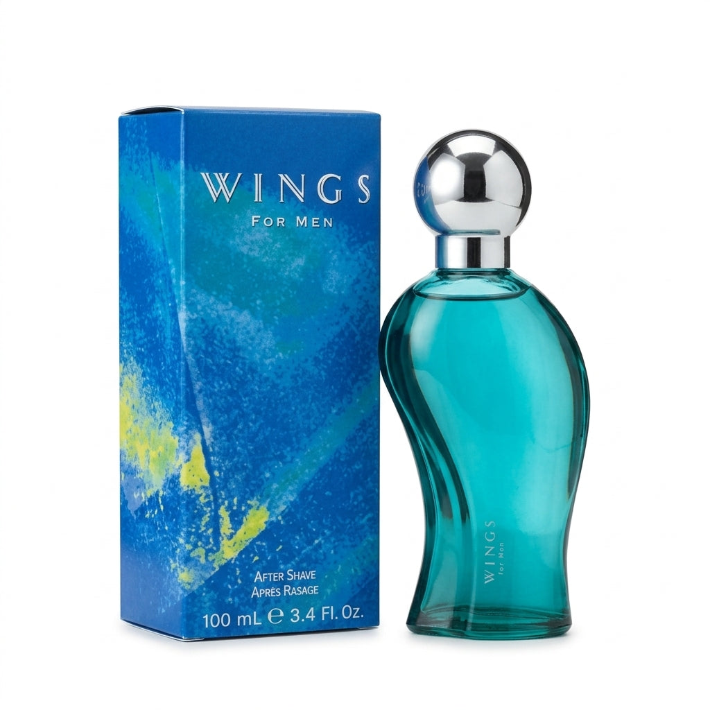 After Shave bottle and packaging — Studio - Clean | Generated by Modelize