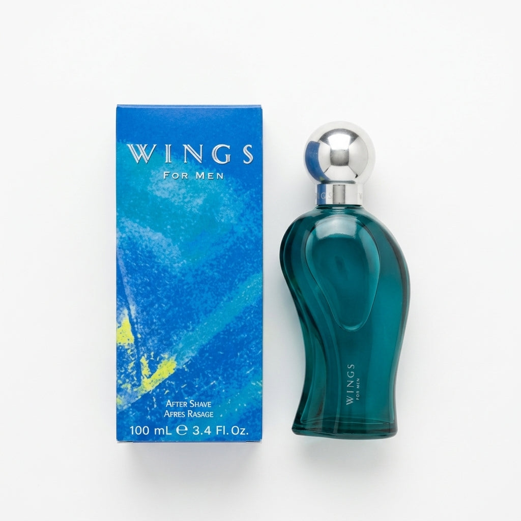 After Shave and Fragrance Set — Flat Lay - Front | Generated by Modelize