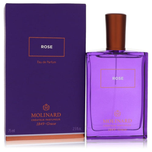 Molinard Rose by MolinardEau De Parfum Spray (Unisex) 2.5 oz 2.5 oz / 75 ml / Alcohol, Amber, Woody, Aldehyde, Oils Unisex