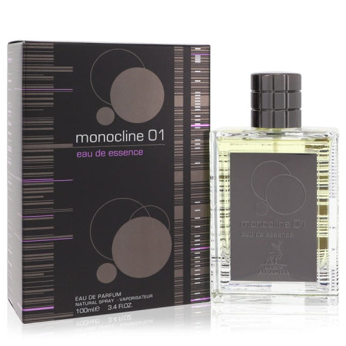 Monocline 01 Eau De Essence by Maison AlhambraEau De Parfum Spray (Unisex) 3.4 oz 3.4 oz / 100 ml / Alcohol, Amber, Woody, Aldehyde, Oils