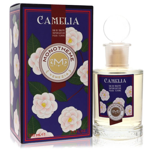 Monotheme Camelia by MonothemeEau De Toilette Spray 3.4 oz 3.4 oz / 100 ml / Alcohol, Amber, Woody, Aldehyde, Oils Women