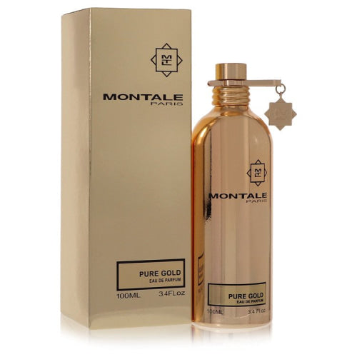 Montale Pure Gold by MontaleEau De Parfum Spray 3.4 oz 3.4 oz / 100 ml / Alcohol, Amber, Woody, Aldehyde, Oils Women